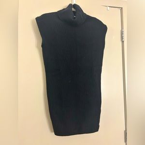 NEW WITH TAGS Abercrombie Turtleneck Sweater Vest Mini Dress